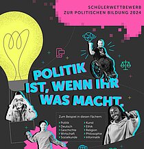 Poster: „Politik ist, wenn ihr was macht.“