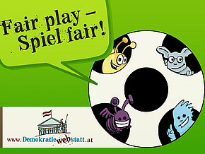 elektronische Grußkarte zum Thema Fußball: Fair Play - Spiel fair!