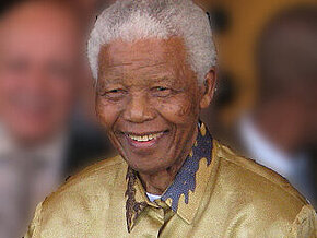 Porträtfotot Nelson Mandela