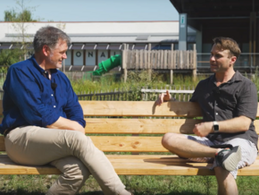 Johannes Ehrenfeldner, Direktor der Nationalparkgesellschaft Neusiedler See – Seewinkel im Gespräch mit Stefan Seidel