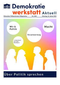 Werkstatt Politiker:innen (Zeitung) Werkstatt Politiker:innen (Zeitung)