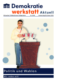 Werkstatt Politikerinnen und Politiker (Zeitung) Werkstatt Politikerinnen und Politiker (Zeitung)