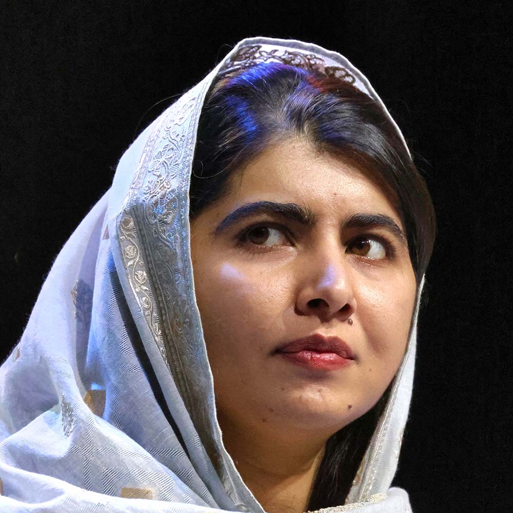 Portrait Malala Yousafzai im Jahr 2023